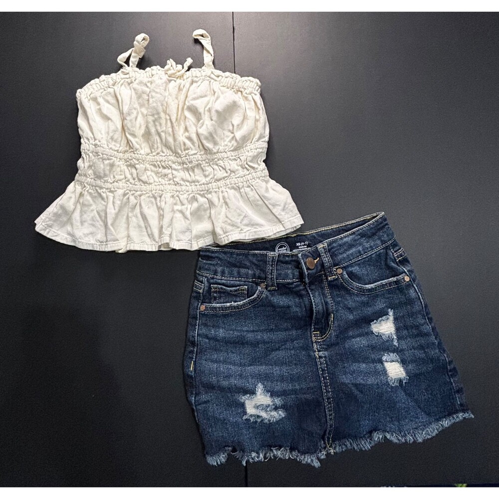 Toddler skirt set